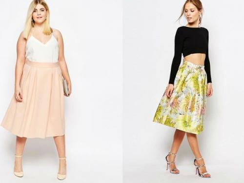 Платье нью лук для полных. Платья и юбки