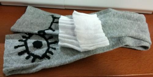 Как сделать гольфы выше колена. Разбираем кладовку и делаем носки и гольфы из старых колготок