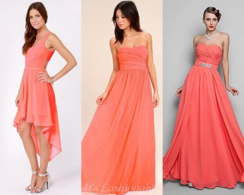 Коралловый цвет, как носить. Коралловый цвет в одежде: как носить?