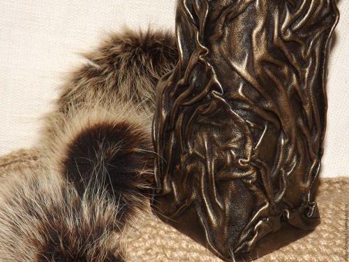 Поделки из кожи для украшения интерьера. Делаем декор из кожи для бутылок своими руками