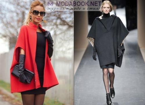 Черное драповое пальто женское с чем носить. Как выбрать пальто? 03