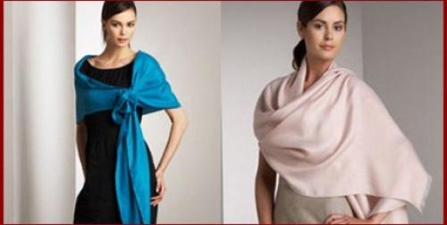 Как красиво завязать на голове теплый шарф. Как завязать красивый палантин- интересные варианты