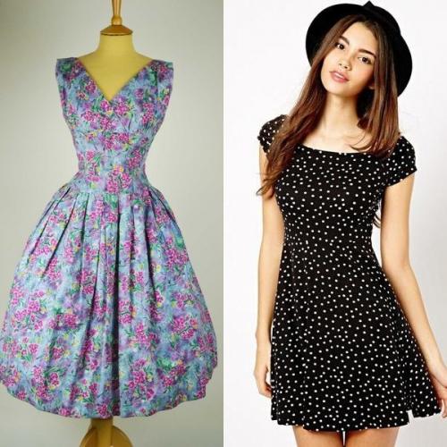 Платья нью лук 2019. Платья в стиле нью лук напоминают красивый цветок