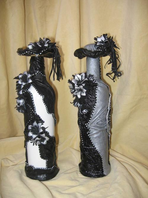 Поделки из кожи для украшения интерьера. Делаем декор из кожи для бутылок своими руками