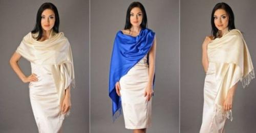 Как красиво завязать на голове теплый шарф. Как завязать красивый палантин- интересные варианты