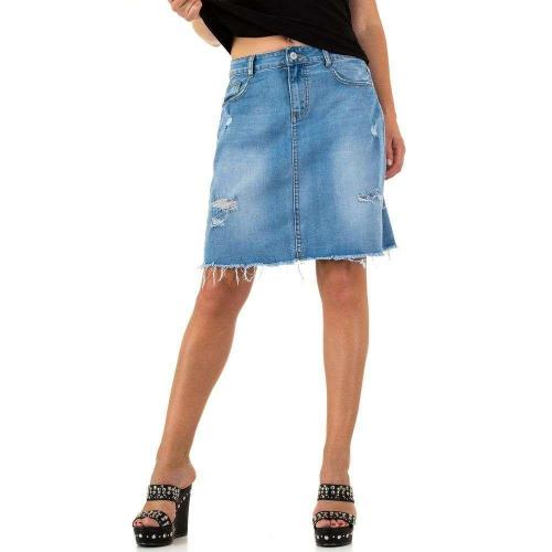 Модные джинсовые юбки 2019. Выбираем модный фасон джинсовой юбки