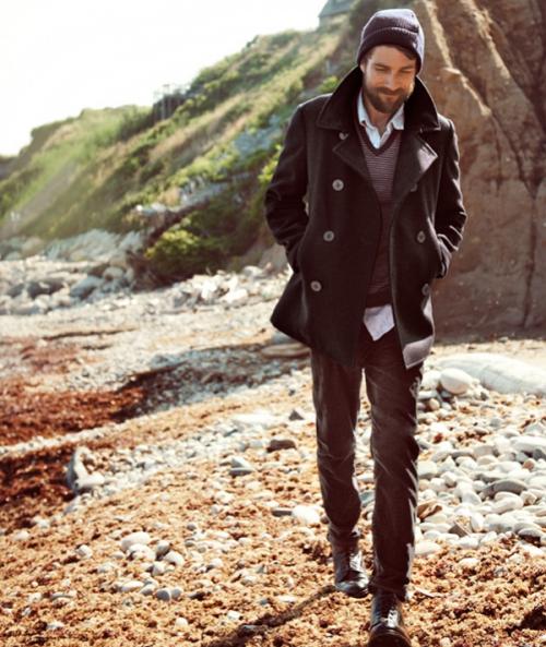 Головной убор под полупальто. Шапка-ушанка 05