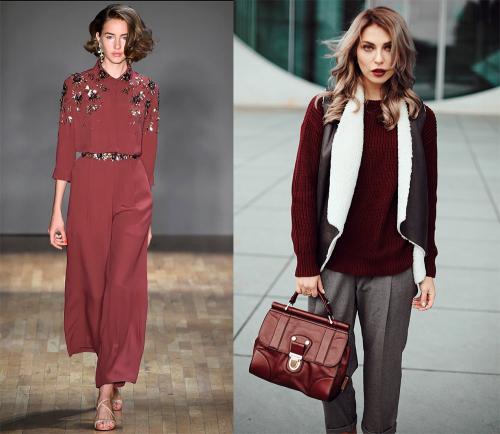 Марсала цвет. Цвет марсала: с чем сочетать в одежде?