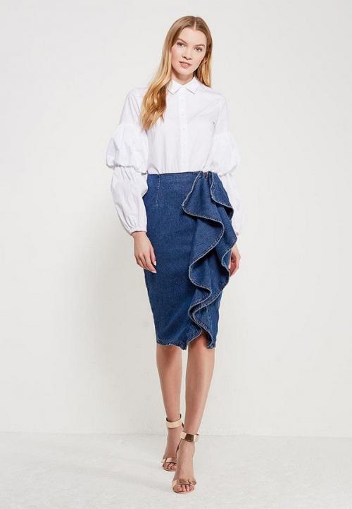 Модные джинсовые юбки 2019. Выбираем модный фасон джинсовой юбки