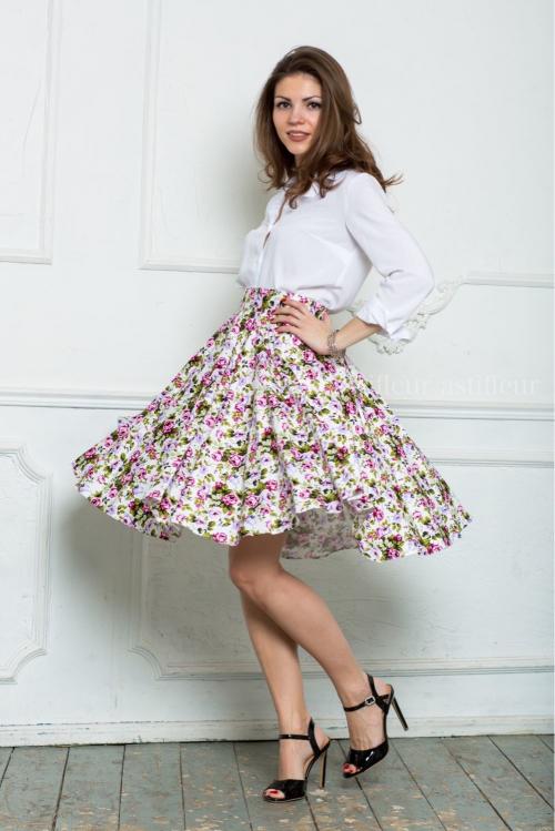 Как украсить юбку солнце. Разновидности фасона