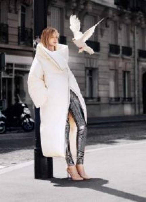 Как носить куртку оверсайз. С чем носить пуховик оверсайз