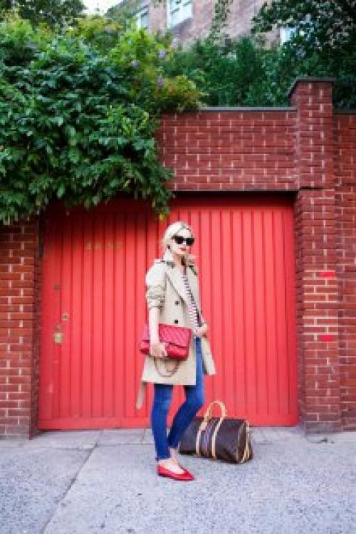 Розовые балетки с чем носить. С чем носить красные балетки