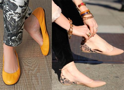 С чем носить розовые балетки замшевые. С чем носить балетки. Модные рекомендации с фото