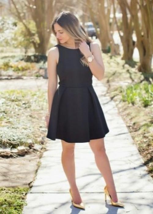 Золотые лодочки туфли с чем носить. Что подчёркивают золотые туфли в образе 12