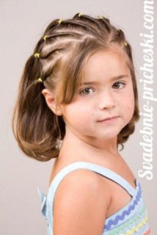 Прически легкие для подростков. Прически в школу для девочек 08 Прически легкие для подростков. Прически в школу для девочек 08