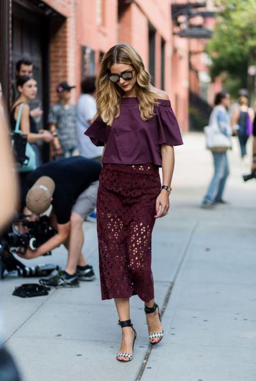 Ежевичный цвет в одежде. Цвет «ежевика» в одежде