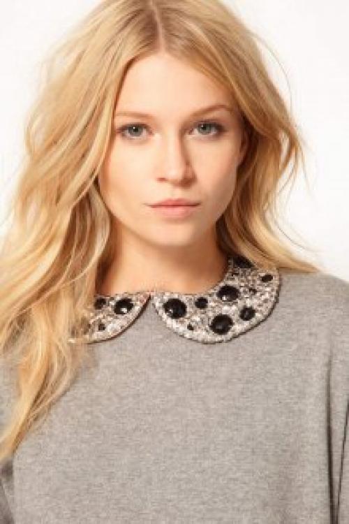 Отдельный воротник к платью. Женские накладные воротнички: красивые фасоны для платьев и пальто