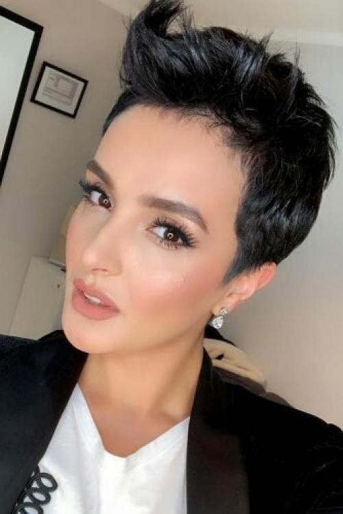 Короткие Стрижки для тонких волос 2019.  Стрижка пикси: варианты.