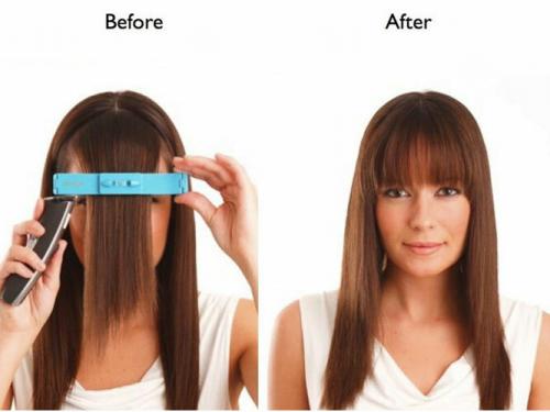 Как самой себе выстричь удлиненную челку. Как ровно подстричь челку самой себе: простейший способ