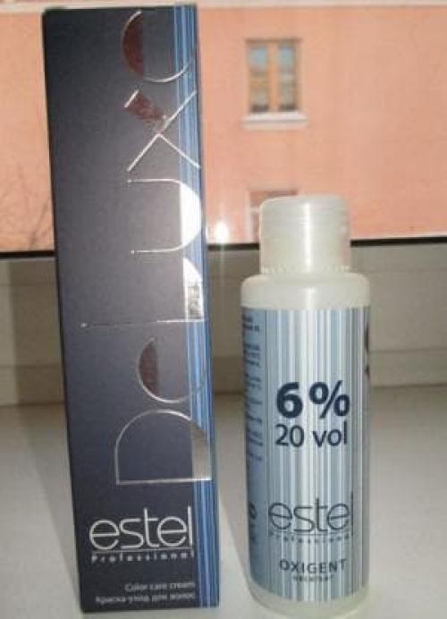 Палитра профессиональных красок для волос. Краска Эстель