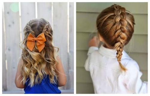 Прически легкие для подростков. Прически в школу для девочек