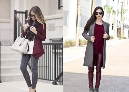 Цвет марсала и розовый. Сочетание марсала с другими цветами