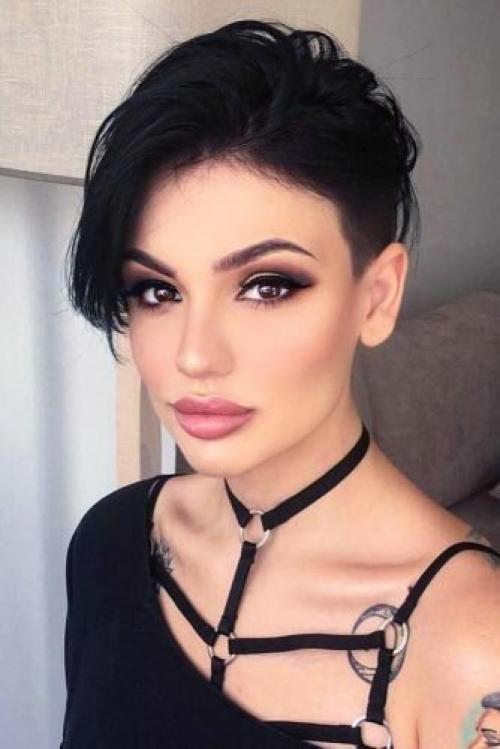 Короткие Стрижки для тонких волос 2019.  Стрижка пикси: варианты.