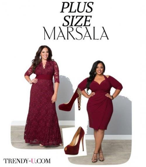 Аксессуары цвета марсала к платью. Платье цвета марсала: с чем носить?