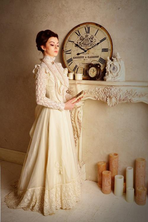 Винтажные платья в пол. Особенности