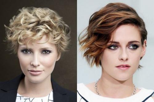 Формы стрижек для тонких коротких вьющихся волос. Особенности стрижек для вьющихся волос