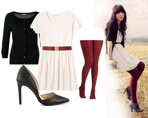 Колготки белые вязаные. Как выбрать колготки