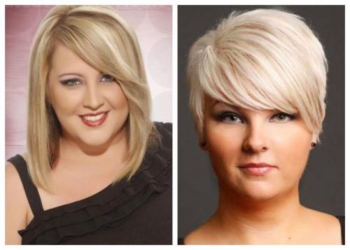 Короткие стрижки на кудрявые волосы для полных. Короткие стрижки для полных женщин