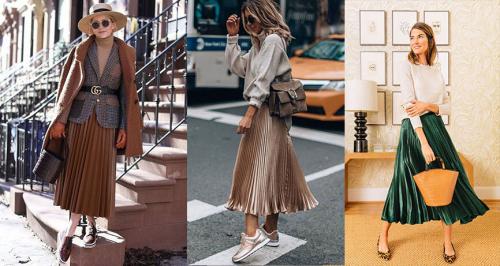 С чем носить зеленую плиссированную юбку. С чем носить юбку плиссе МИДИ? Подбираем обувь и верх