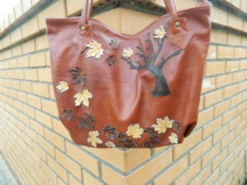 Аппликация на сумку своими руками. Аппликация из кожи на сумку своими руками