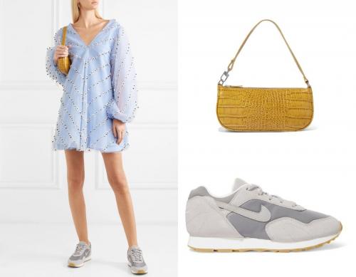 Платье с кедами 2019. Как комбинировать платье с кедами: модный тренд для всех возрастов 2019