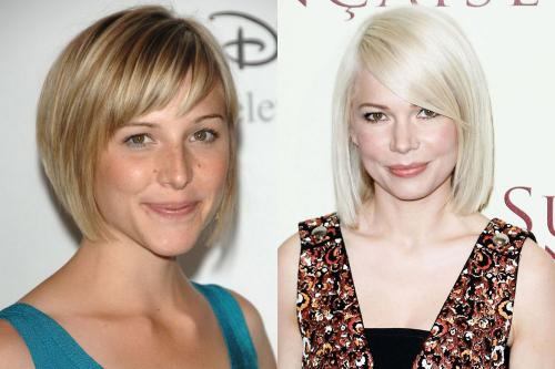 Как уложить длинную челку на бок. Несколько слов о моделях челки на бок