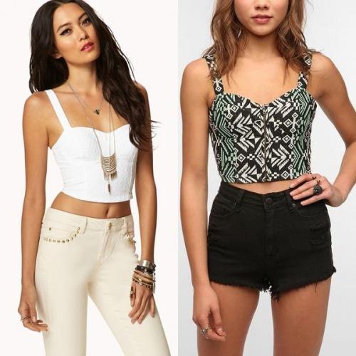 Кружевной топ под пиджак. Какие топы в бельевом стиле будут в моде?