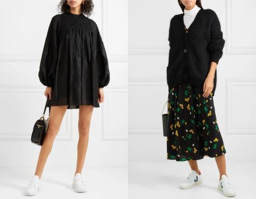 Платье с кедами 2019. Как комбинировать платье с кедами: модный тренд для всех возрастов 2019