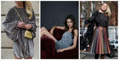 Блестящая юбка с чем носить. С чем носить блестящие вещи? 41