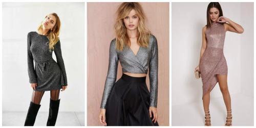 Блестящая юбка с чем носить. С чем носить блестящие вещи? 43