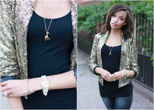 Блестящая юбка с чем носить. С чем носить блестящие вещи?