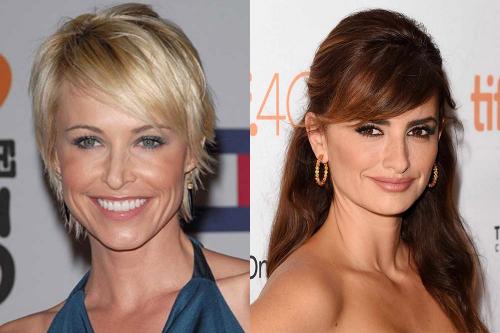 Как уложить длинную челку на бок. Несколько слов о моделях челки на бок