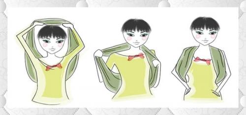 Как красиво намотать снуд на шею. Способы красиво надеть снуд