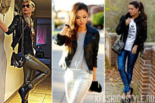 Блестящая юбка с чем носить. С чем носить блестящие вещи?