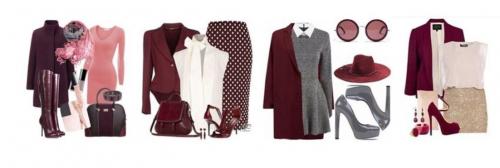 Бордовый цвет. Как сочетать бордовый цвет в одежде?