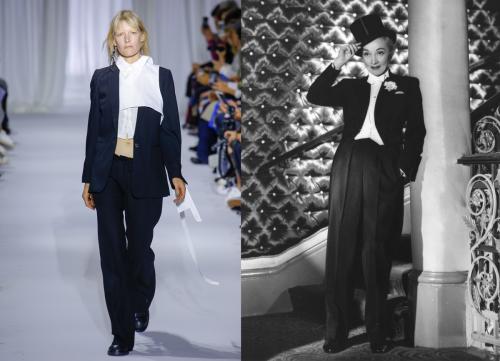 С чем носить смокинг женский. Особенности и преимущества