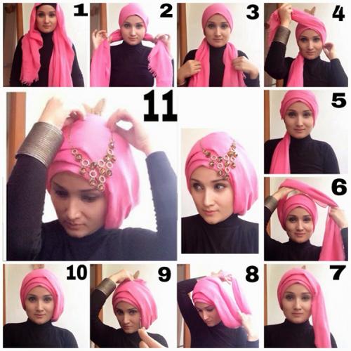 Как завязать теплый шарф на голову зимой. Как красиво завязать шарф на голове зимой