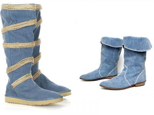 С чем носить летние сапоги 20