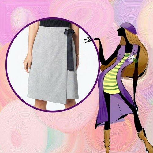 Сшить юбку с запахом. Простой рецепт юбки с запахом! Как сшить быстро. Несколько моделей.