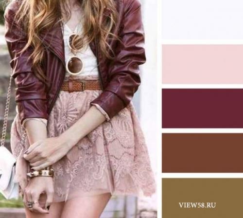 Бордовый цвет. Как сочетать бордовый цвет в одежде?